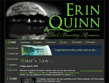 Tablet Screenshot of erinquinnbooks.com